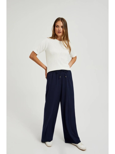 Marisse Women's Trousers Z-Sp-4531 Dark Navy