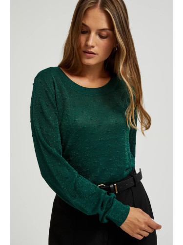 Marisse Women's Sweater Z-Sw-4533 D.Green