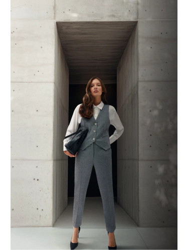 Marisse Women's Trousers Z-Sp-4502 Grey