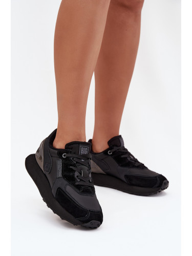 BIG STAR SHOES Кожени Дамски Кецове Big Star