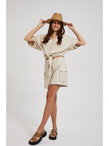 Marisse Women's Hat L-Cz-4300 Beige