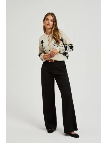 Marisse Women's Trousers Z-Sp-4527 Black