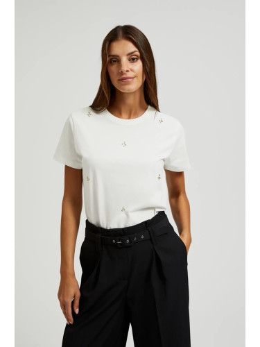 Marisse Women's Blouse Z-Ts-4538 Off White