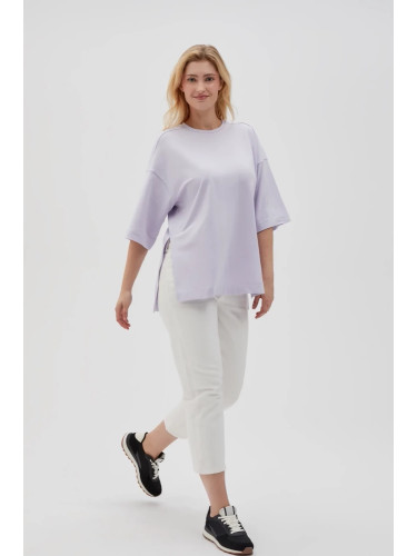 Marisse Women's Sweatshirt L-Bl-4602 L.Violet