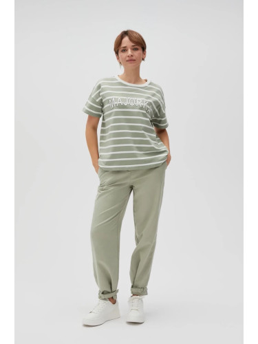 Marisse Women's Sweatshirt L-Bl-4601 Olive
