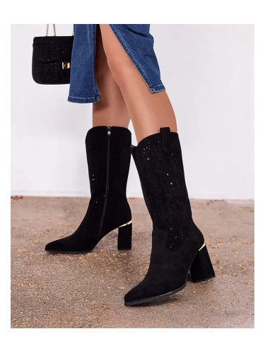 Resti Evolle openwork stiletto boots