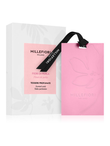 Millefiori Milano Laundry Fiori Di Perla ароматизирана карта 3 бр.