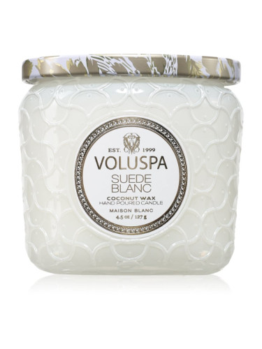 VOLUSPA Maison Blanc Suede Blanc ароматна свещ 127 гр.