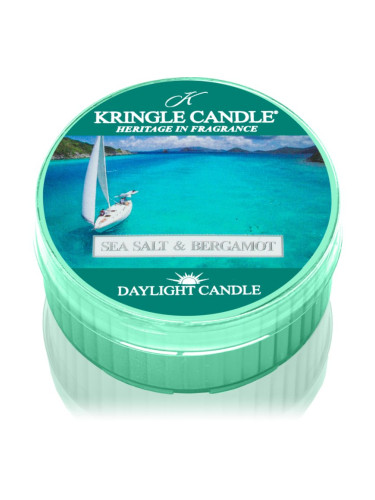 Kringle Candle Candle Sea Salt & Bergamot чаена свещ 42 гр.