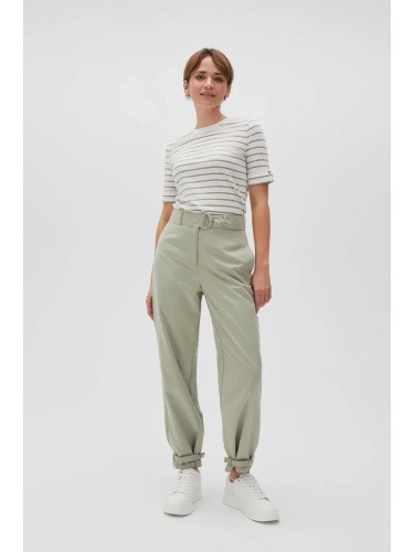 Marisse Women's Trousers L-Sp-4606 Olive