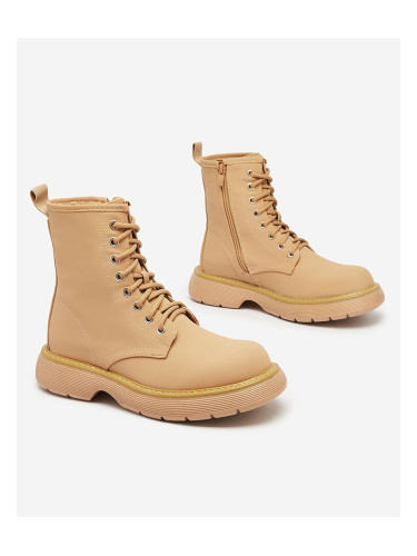 Resti Matte light brown Kucillo women's boots