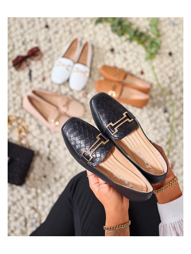 Resti Black women's moccasins Bulerol
