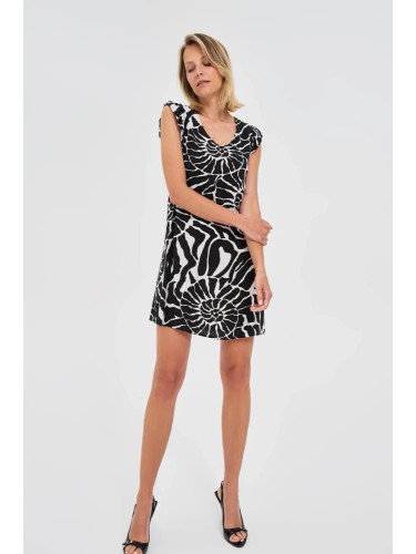 Marisse Black Viscose Dress