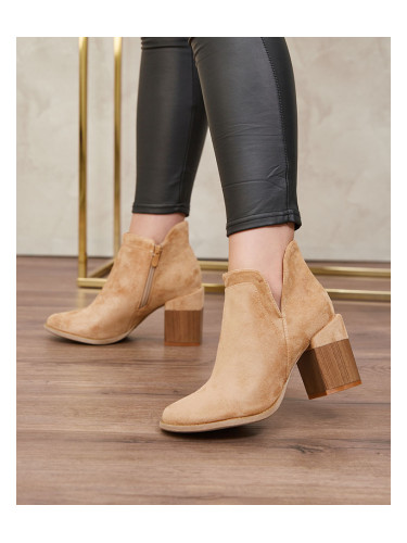 Resti Light brown women's Ricteas stiletto boots