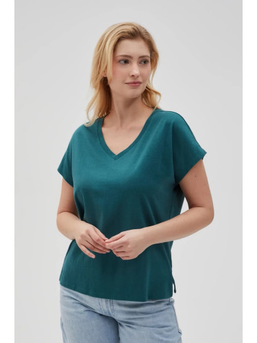 Marisse Women's T-Shirt L-Ts-4623 D.Green