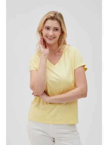 Marisse Women's T-Shirt L-Ts-4623 L.Yellow