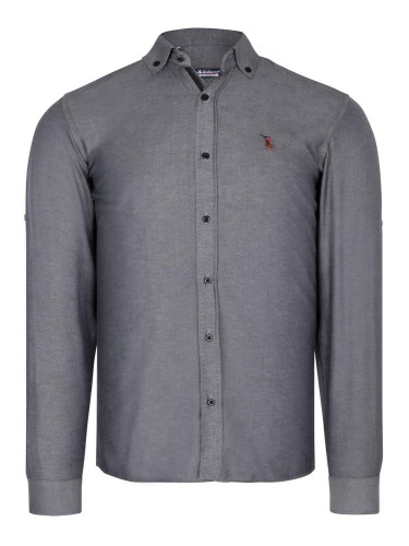 G674 DEWBERRY MEN'S SHIRT-SMOKED