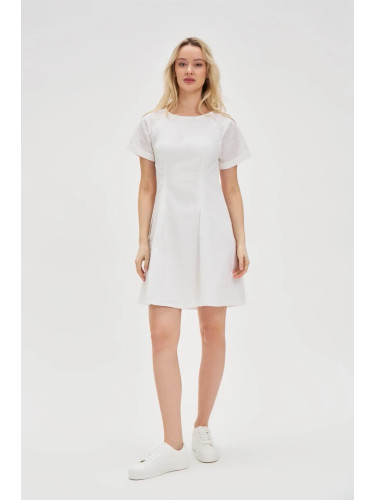Marisse Women's Dress L-Su-4627 White