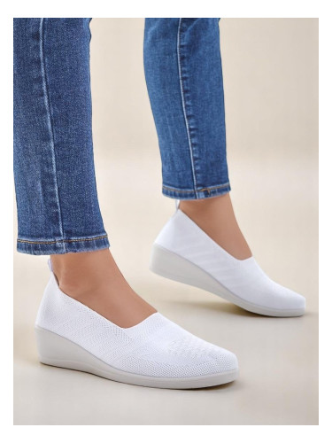 Resti Women's moccasins on a low wedge Epoles