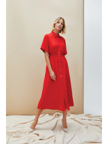 Marisse Women's Dress L-Su-4614 Red