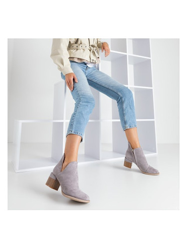 Resti Gray women's ankle boots Jeneuer - Footwear