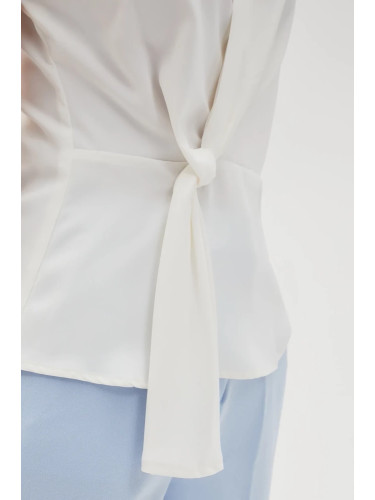 Marisse Women's Shirt L-Ko-4605 Off White