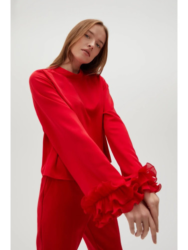 Marisse Women's Shirt Z-Ko-4529 Red