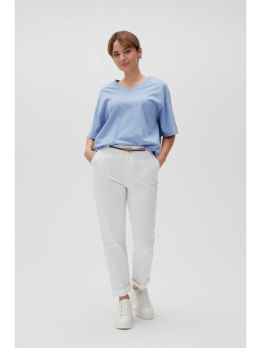 Marisse Women's Trousers L-Sp-4600 Off White