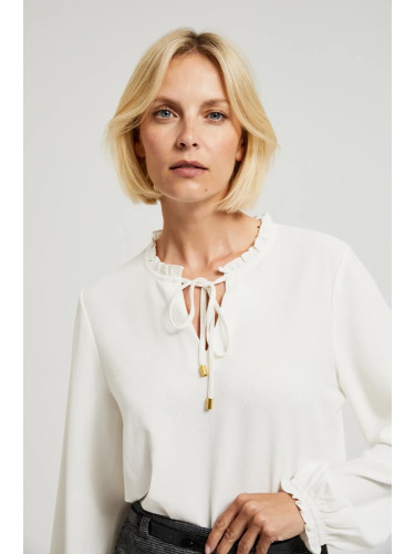 Marisse Women's Shirt Z-Ko-4517 Off White