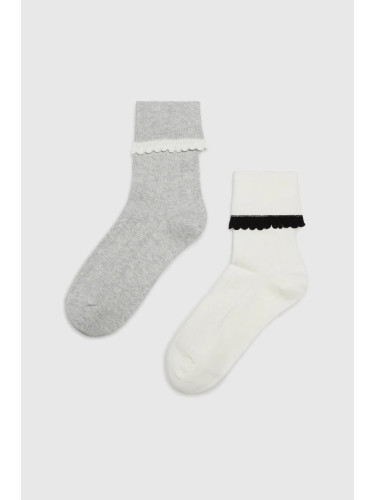 Marisse Women's Socks Z-Sk-4508 Off White