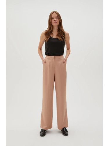 Marisse Women's Trousers L-Sp-4607 L.Brown