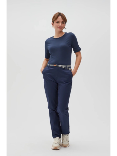 Marisse Women's Trousers L-Sp-4600 Navy