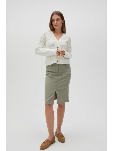 Marisse Women's Skirt L-Sc-4602 Olive