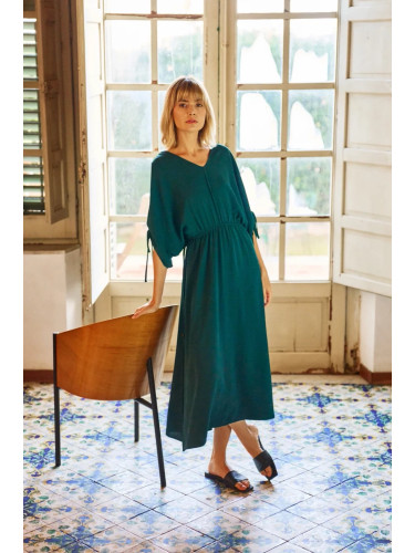 Marisse Women's Dress L-Su-4640 D.Green