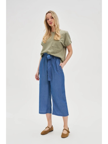 Marisse Women's Trousers L-Sp-4618 Blue