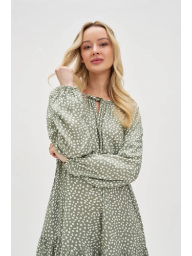 Marisse Women's Dress L-Su-4608 Olive