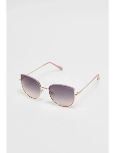 Marisse Pink Metal Frame Sunglasses