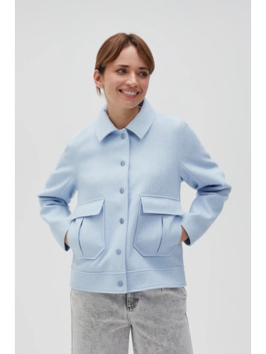 Marisse Women's Jacket L-Ku-4607 Blue Mel