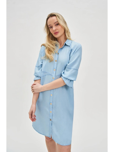 Marisse Women's Dress L-Su-4622 Blue