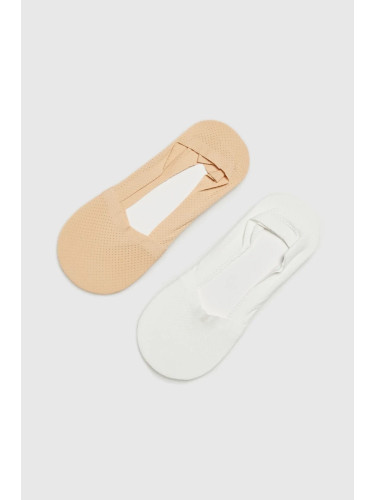Marisse Women's Socks L-Sk-4601 Off White