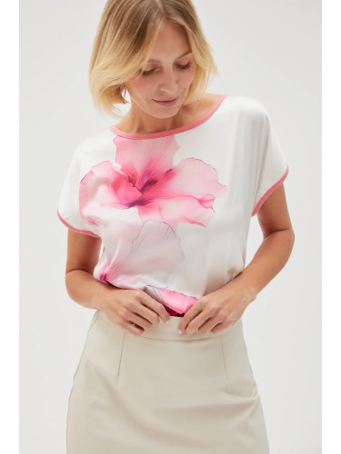 Marisse Women's T-Shirt L-Ts-4646 L.Pink