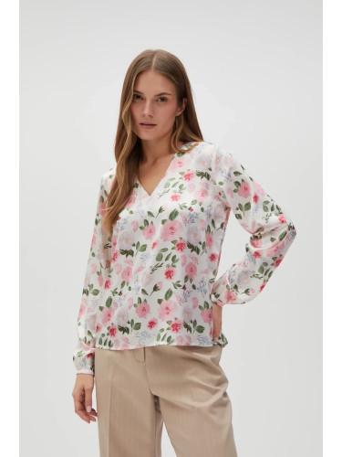 Marisse Women's Shirt L-Ko-4633 Off White