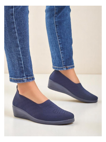 Resti Women's loafers on a low wedge Epoles