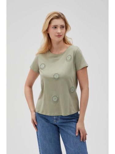 Marisse Women's T-Shirt L-Ts-4643 Olive
