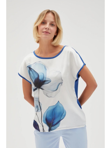 Marisse Women's T-Shirt L-Ts-4646 L.Blue