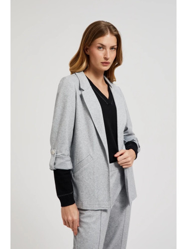 Marisse Women's Jacket Z-Mr-4501 Grey Mel