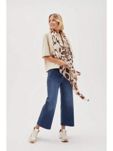 Marisse Women's Scarf L-Sz-4604 D.Brown