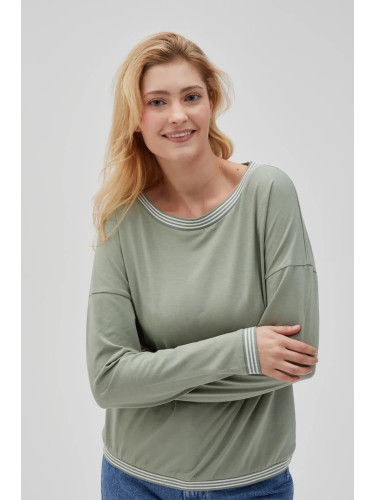 Marisse Women's Blouse L-Ts-4617 Olive