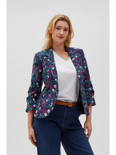 Marisse Women's Jacket L-Mr-4603 Navy