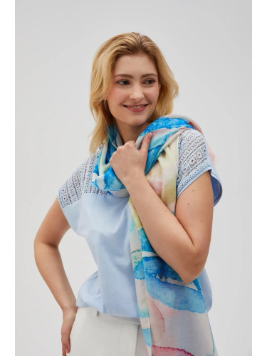 Marisse Women's Scarf L-Sz-4608 Blue